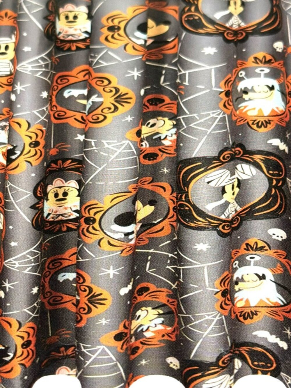 Halloween Disney Mickey Shower Curtain 70" x 70" New